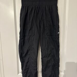 Ultra High-Waisted Piped Nylon Pant